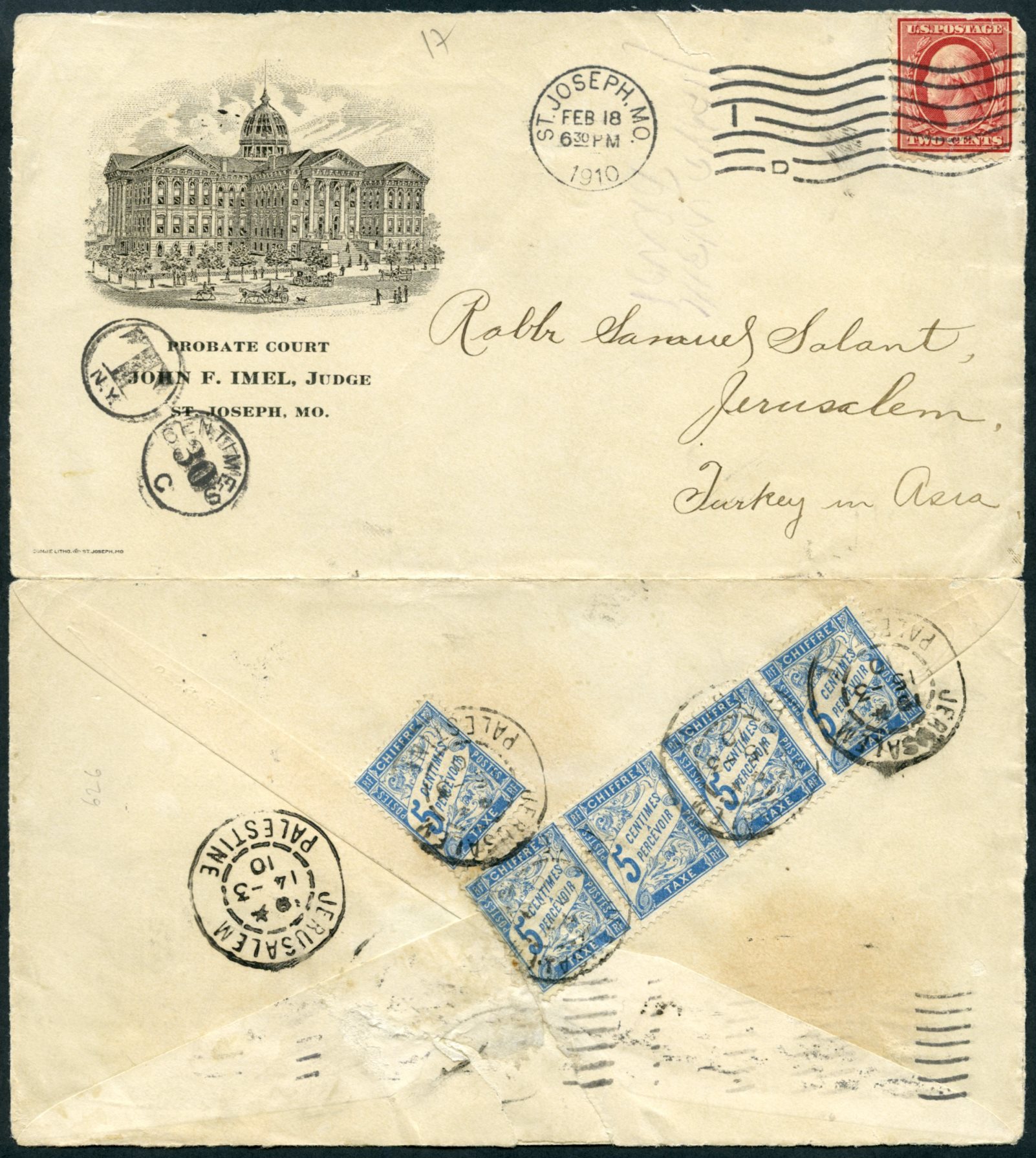 Lot 60 - FRENCH POST  -  Tel Aviv Stamps Ltd. Auction #51