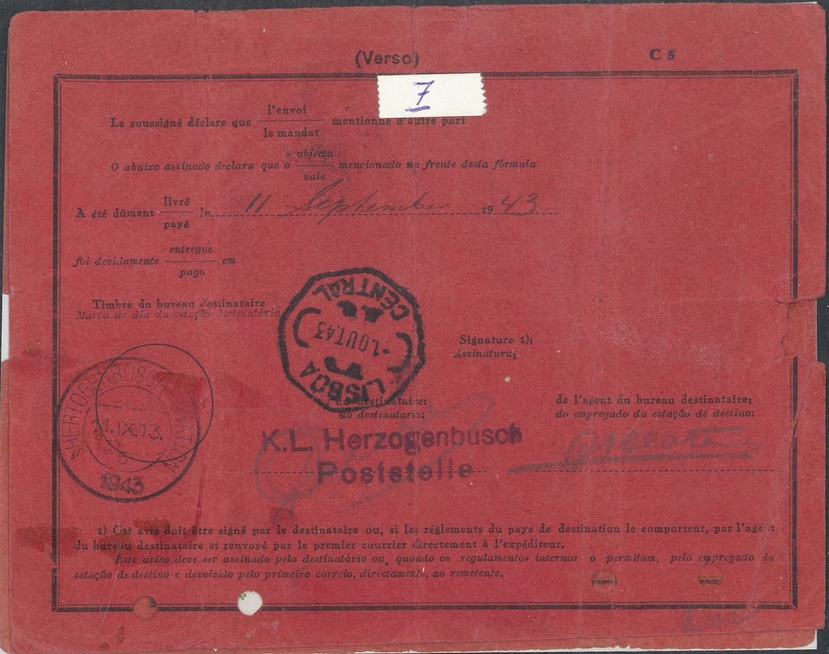 Lot 338 - ANTI-SEMITISM & THE HOLOCAUST  -  Tel Aviv Stamps Ltd. Auction #52
